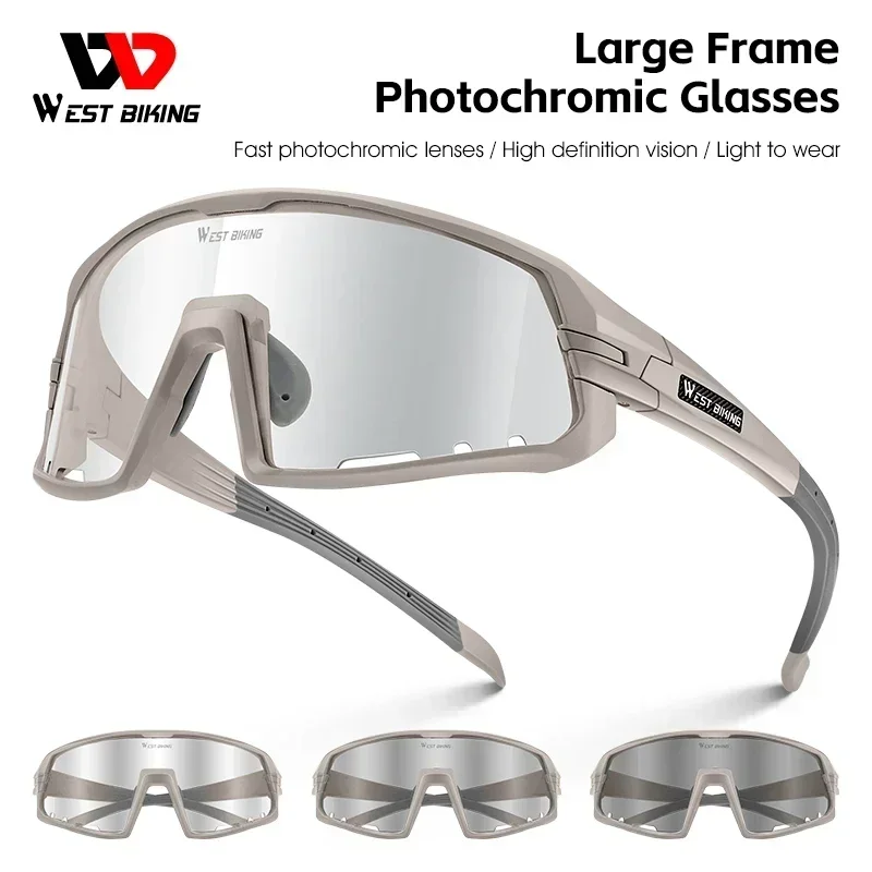 Cycling Gear Guide - WEST BIKING Photochromic Cycling Glasses UV400