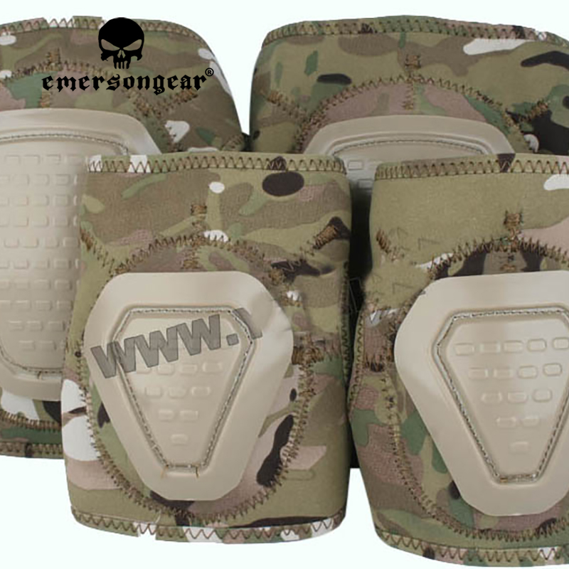 Cycling Gear Padding - Emersongear Tactical DNI Neoprene Elbow Knee
