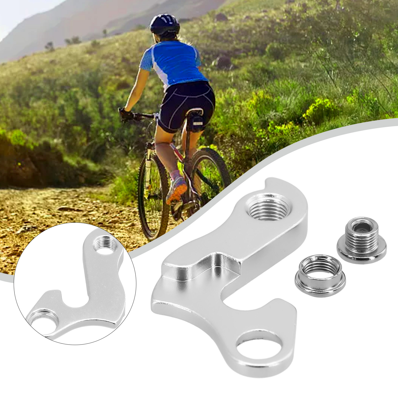 Cycling Gear Hanger - 1pcs Bicycle Rear Derailleur Hanger Aluminum
