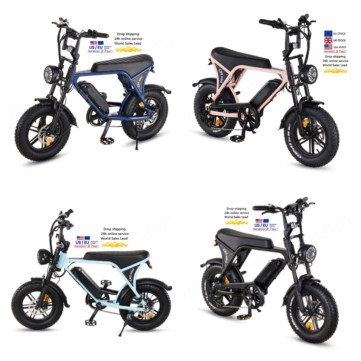 Road Bike Tire - Zuimi High-end VOMO C80 Kids Ebike