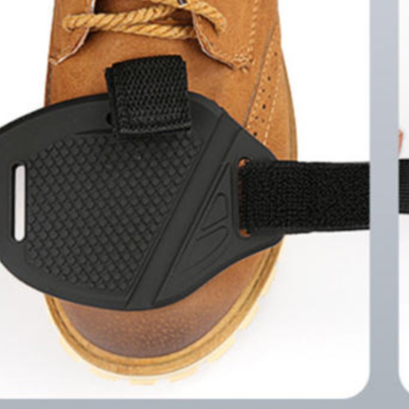 Cycling Gear Padding - 1/2PCS Rubber Motorcycle Shoe Protective Gear