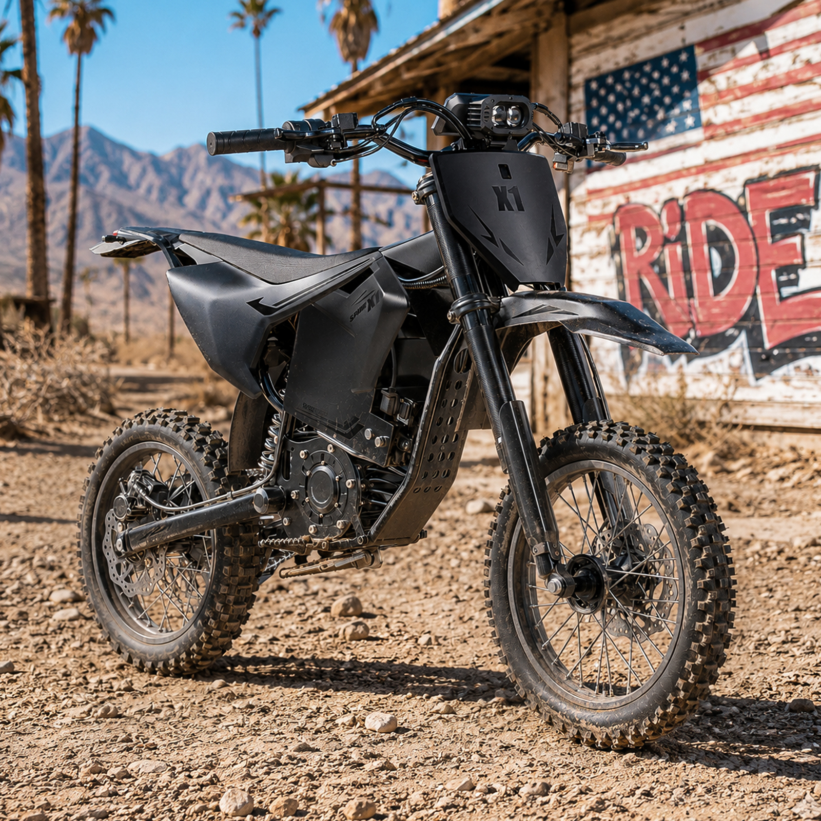 Road Bike Tire - QRONGE X1 Spark Electric Dirt Bike