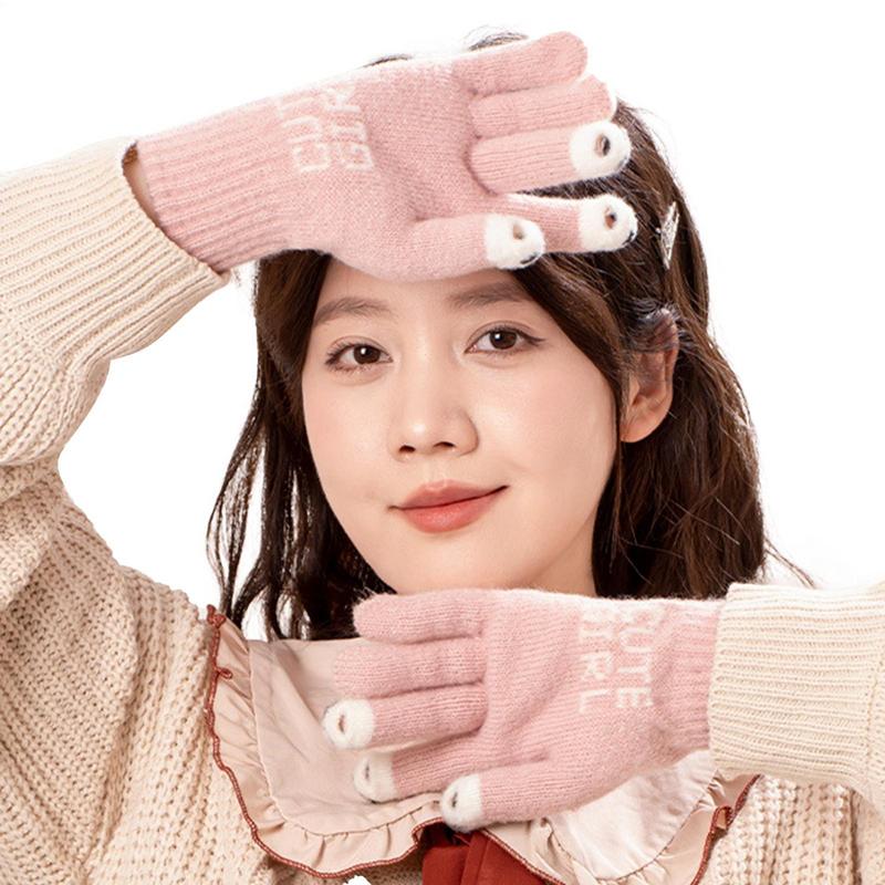 Cycling Hand Gear - Warm Gloves For Women Elastic Gloves