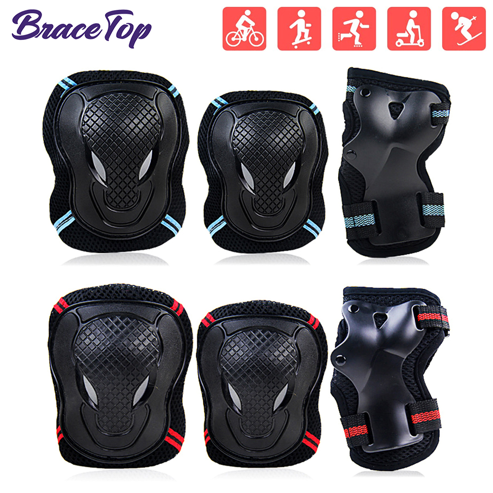 Cycling Hand Gear - 6Pcs/Set Sports Protective Gear Set Skating