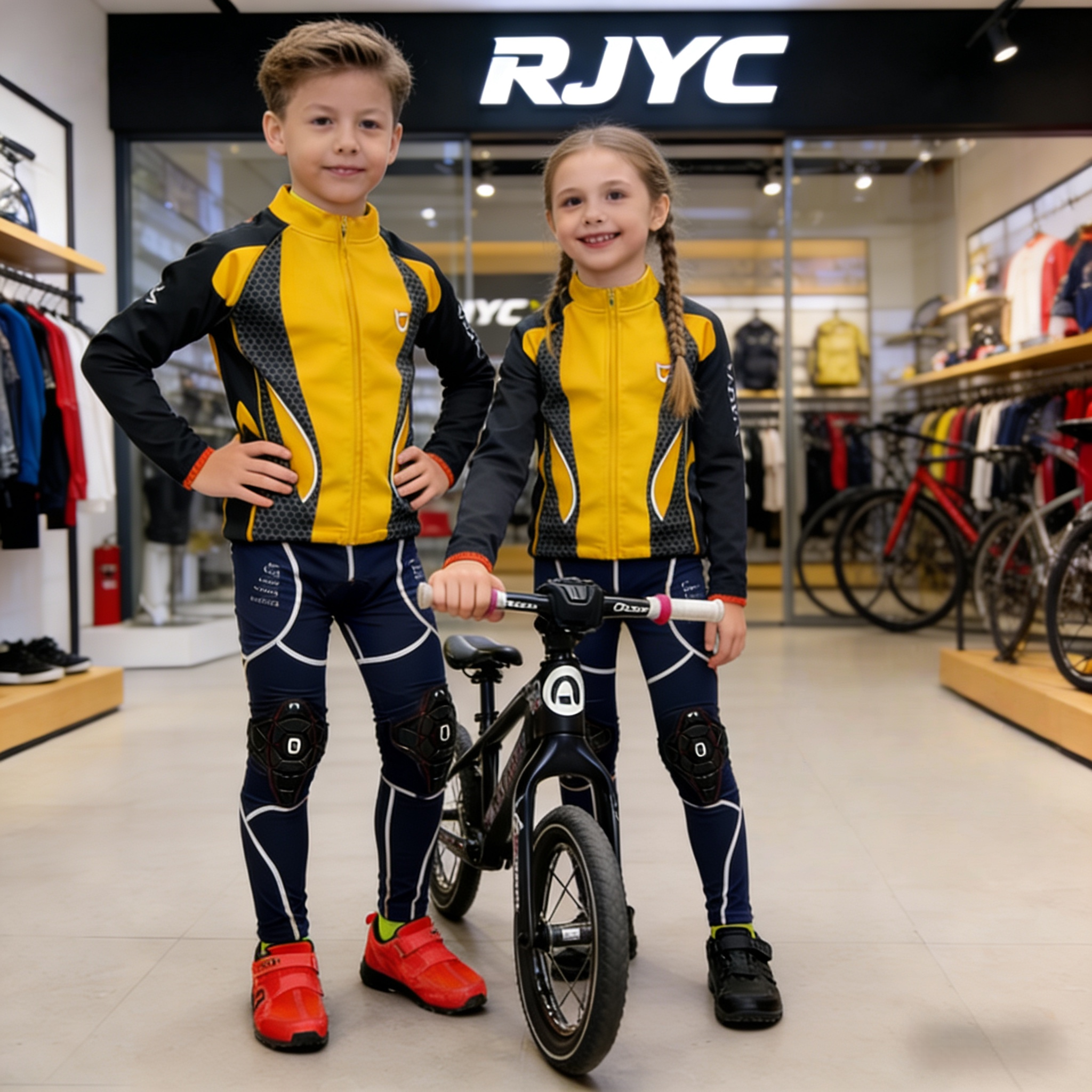 Cycling Gear Padding - Rjyc Brand Spring and Summer Children's