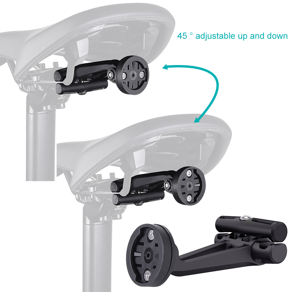 Bicycle Saddle Lamp Mount Bike - Cycling Gear Mount avaliação e preço