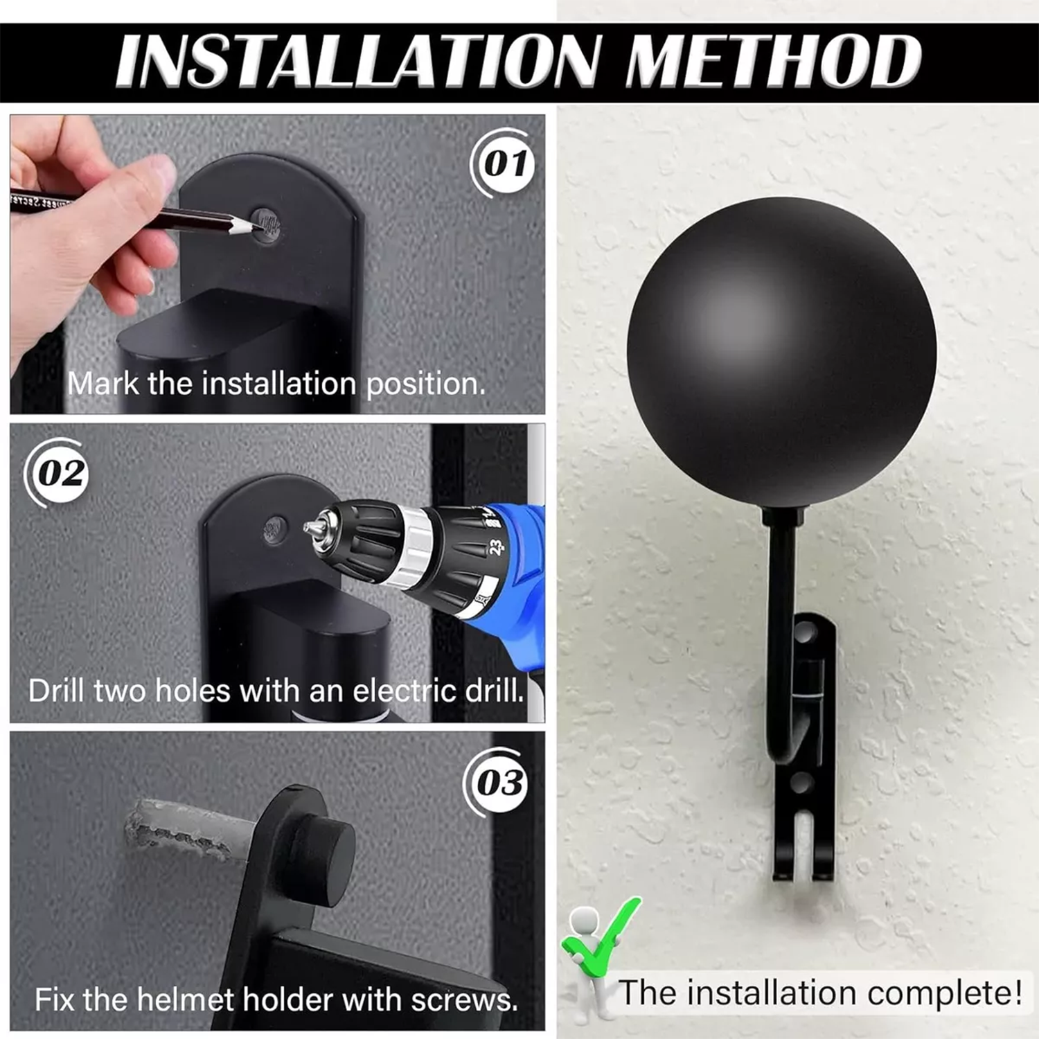 Wall Mount Motorcycle Helmet R - Cycling Gear Wall Mount avaliação e preço