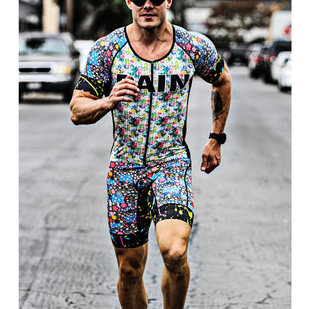 Triathlon Aero Racing Suit Men - Triathlon Cycling Kit avaliação e preço