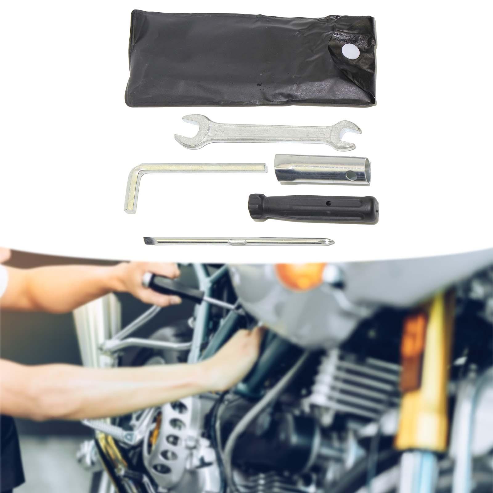 5Pcs Motorcycle Repair Tool Ki - Cycling Gear Organiser avaliação e preço