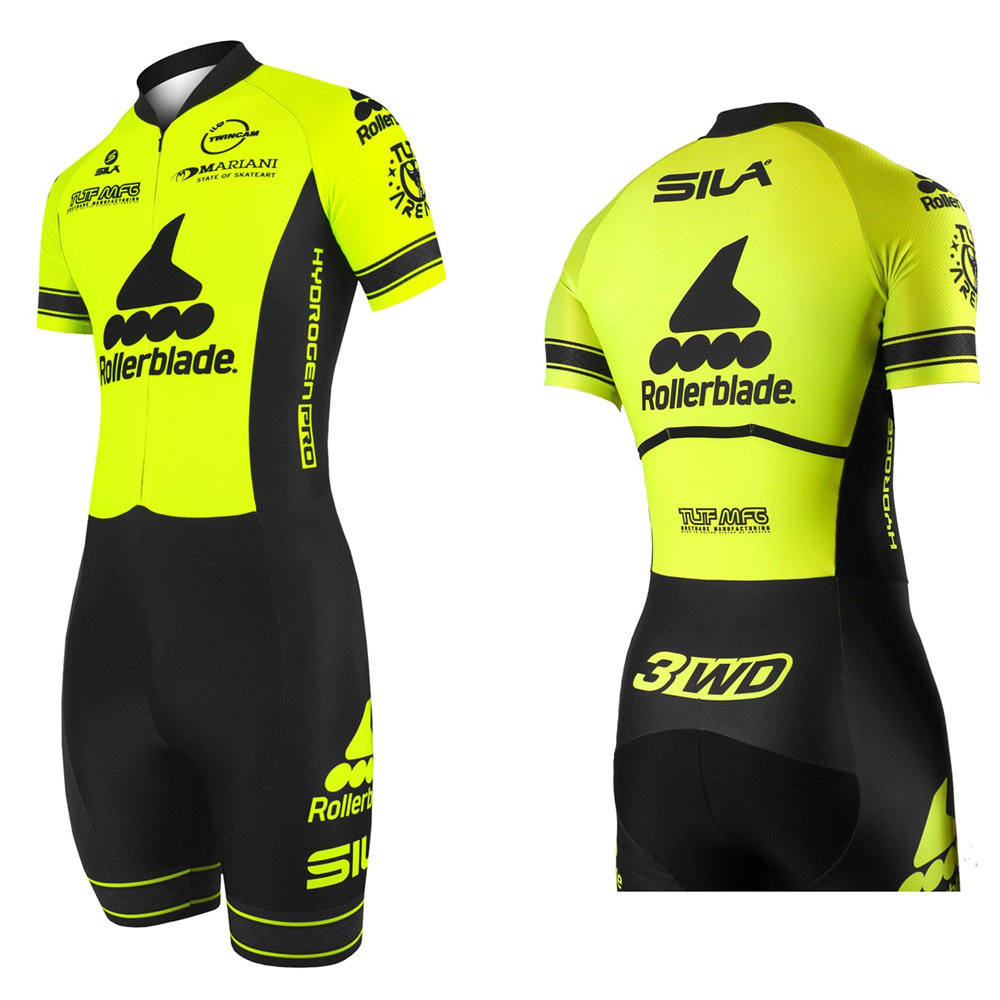 Men Roller Skating Suit Triath - Triathlon Cycling Kit avaliação e preço