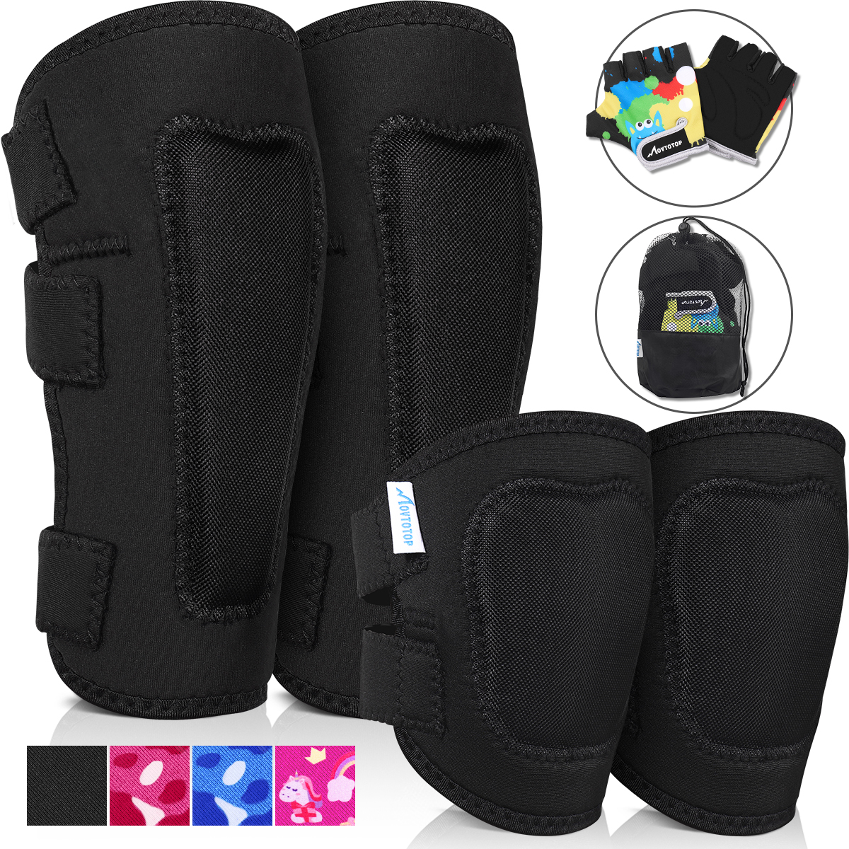 MOVTOTOP Protective Gear Set K - Cycling Gear Padding avaliação e preço