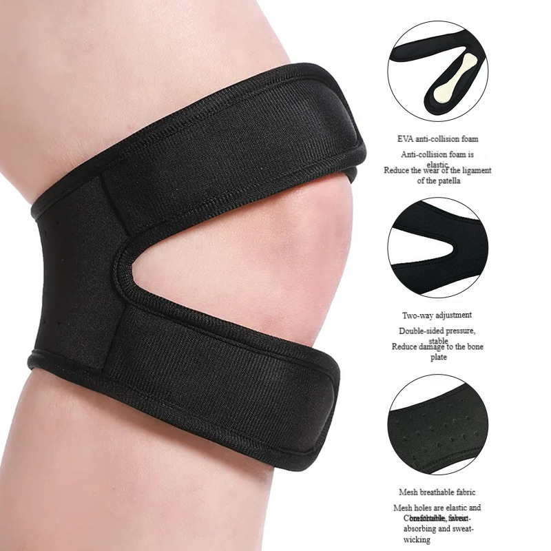 Pressure Knee Pads Support Ban - Cycling Gear Padding avaliação e preço