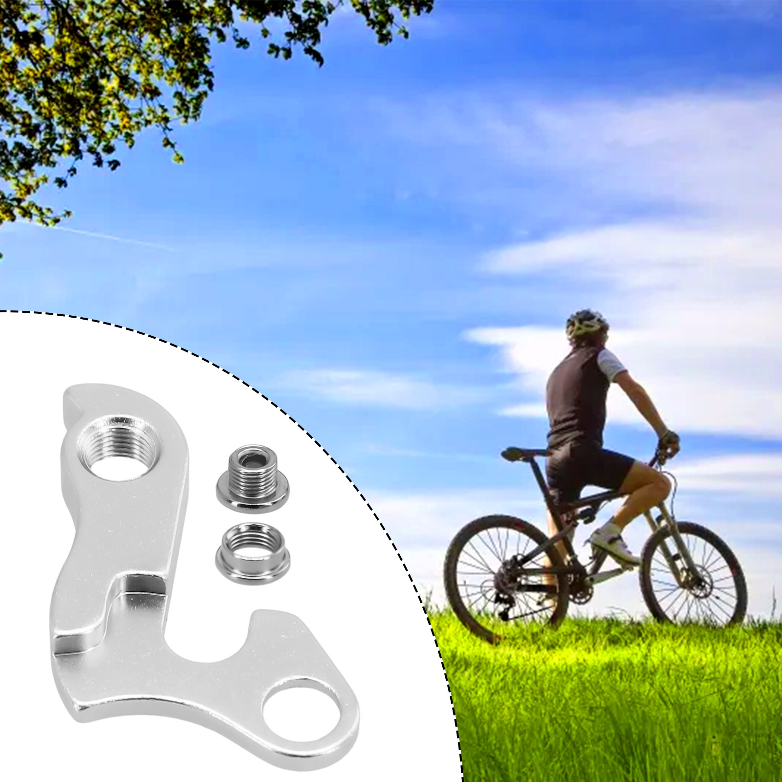 1pcs Bicycle Rear Derailleur H - Cycling Gear Hanger avaliação e preço
