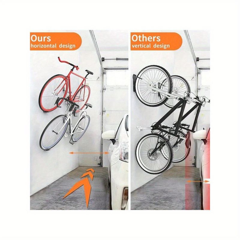Iron Horizontal Bike Pedal Han - Cycling Gear Hanger avaliação e preço