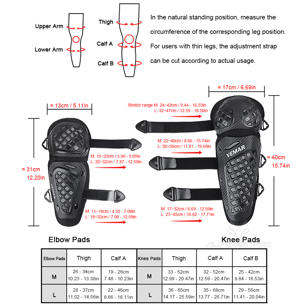 VEMAR Motorcycle Riding Protec - Cycling Gear Padding avaliação e preço