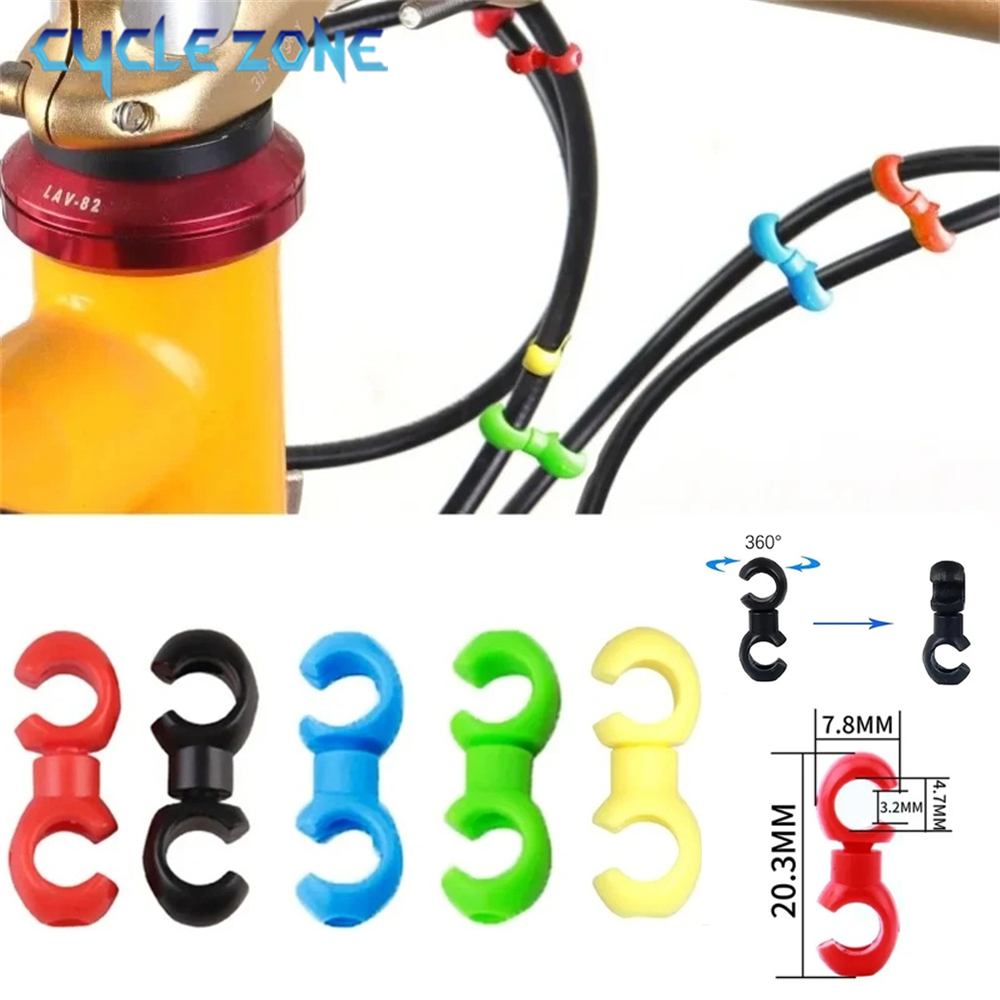 10PCS Rotatable S‑Style Bike C - Cycling Gear Guide avaliação e preço