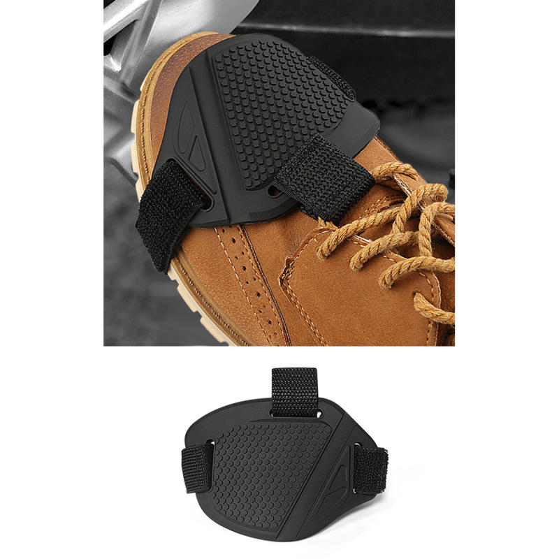1/2PCS Rubber Motorcycle Shoe  - Cycling Gear Padding avaliação e preço