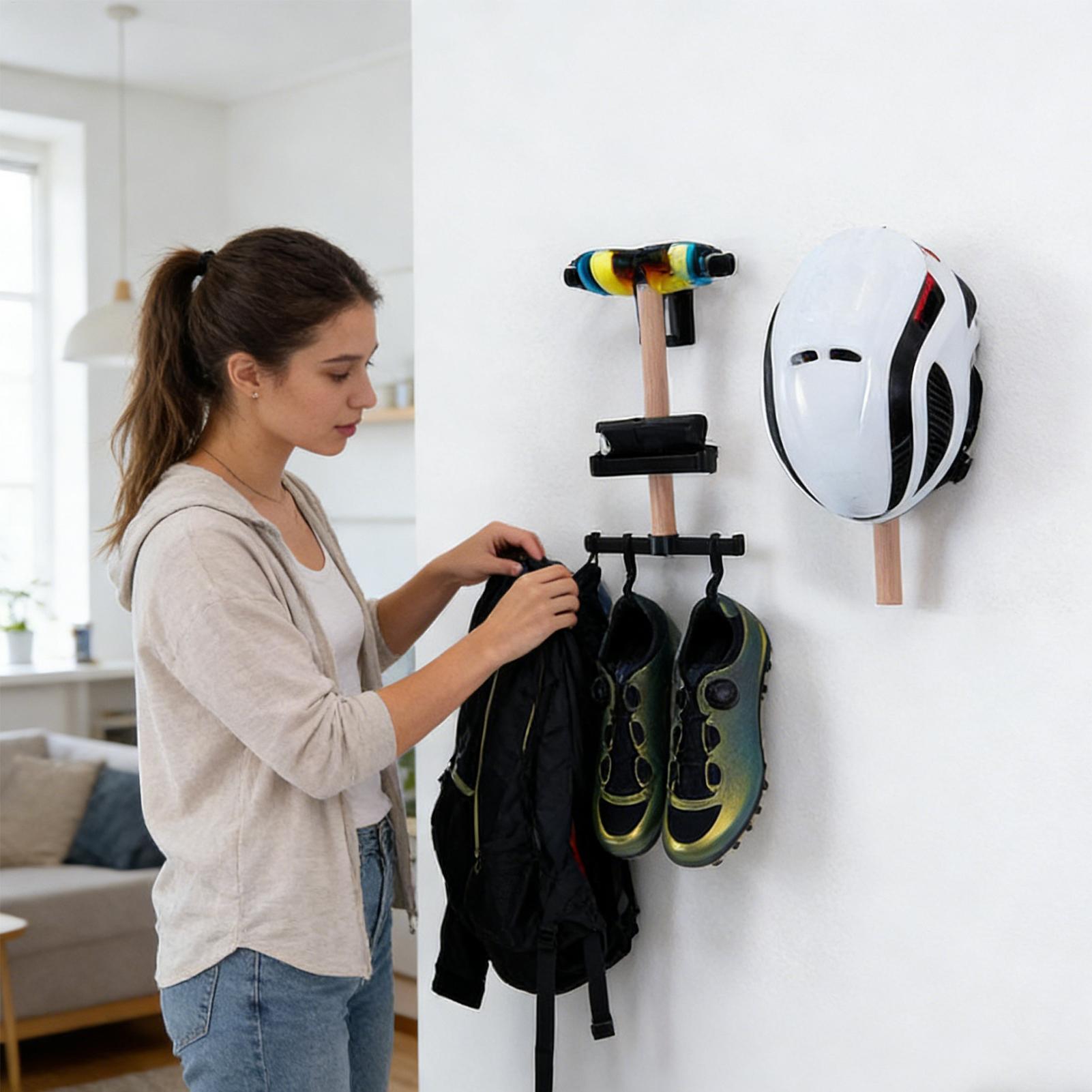Cycling Gear Storage Wall Moun - Cycling Gear Wall Mount avaliação e preço