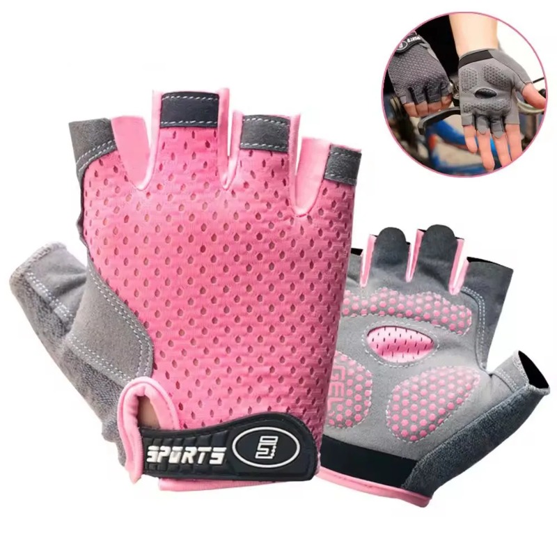 Anti-slip Kids Breathable Cycl - Cycling Hand Gear avaliação e preço