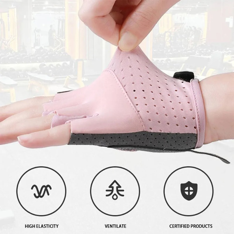 Anti-slip Kids Breathable Cycl - Cycling Hand Gear avaliação e preço