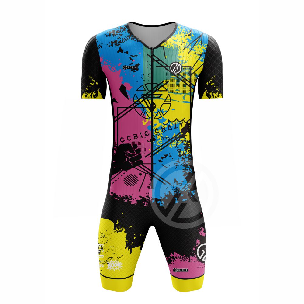 GCBIG Triathlon Suit Men Bodys - Triathlon Cycling Kit avaliação e preço