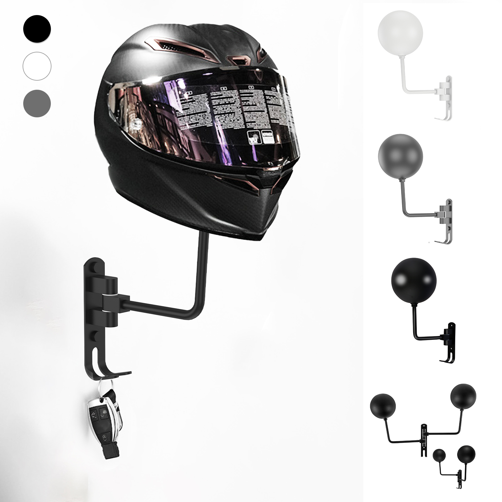 Wall Mount Helmet Holder Motor - Cycling Gear Wall Mount avaliação e preço