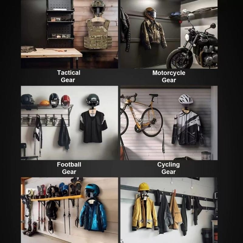 Wall Mount Helmet Holders Gear - Cycling Gear Wall Mount avaliação e preço