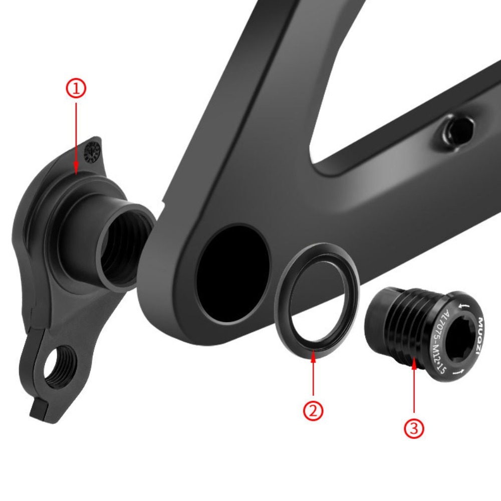 Gear Tail Hook Parts M12-1.0 U - Cycling Gear Parts avaliação e preço