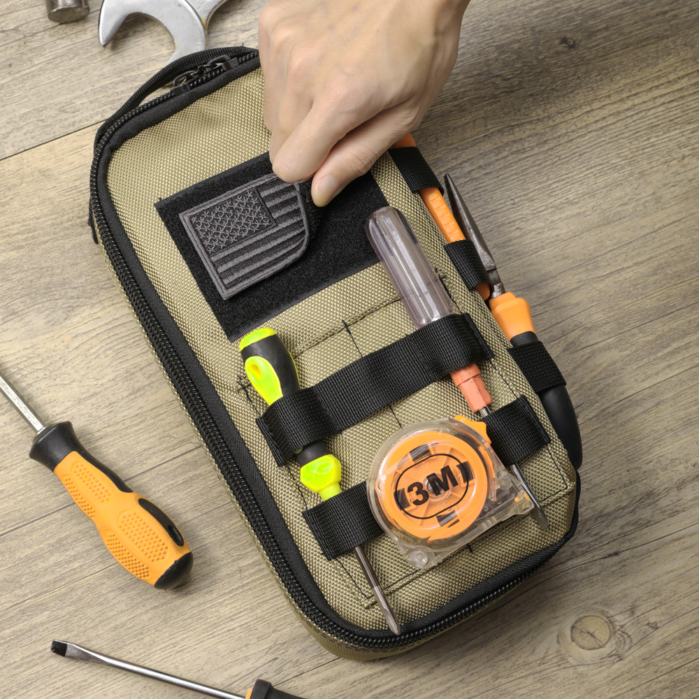 Heavy Duty Small Tool Bag Pouc - Cycling Gear Organiser avaliação e preço