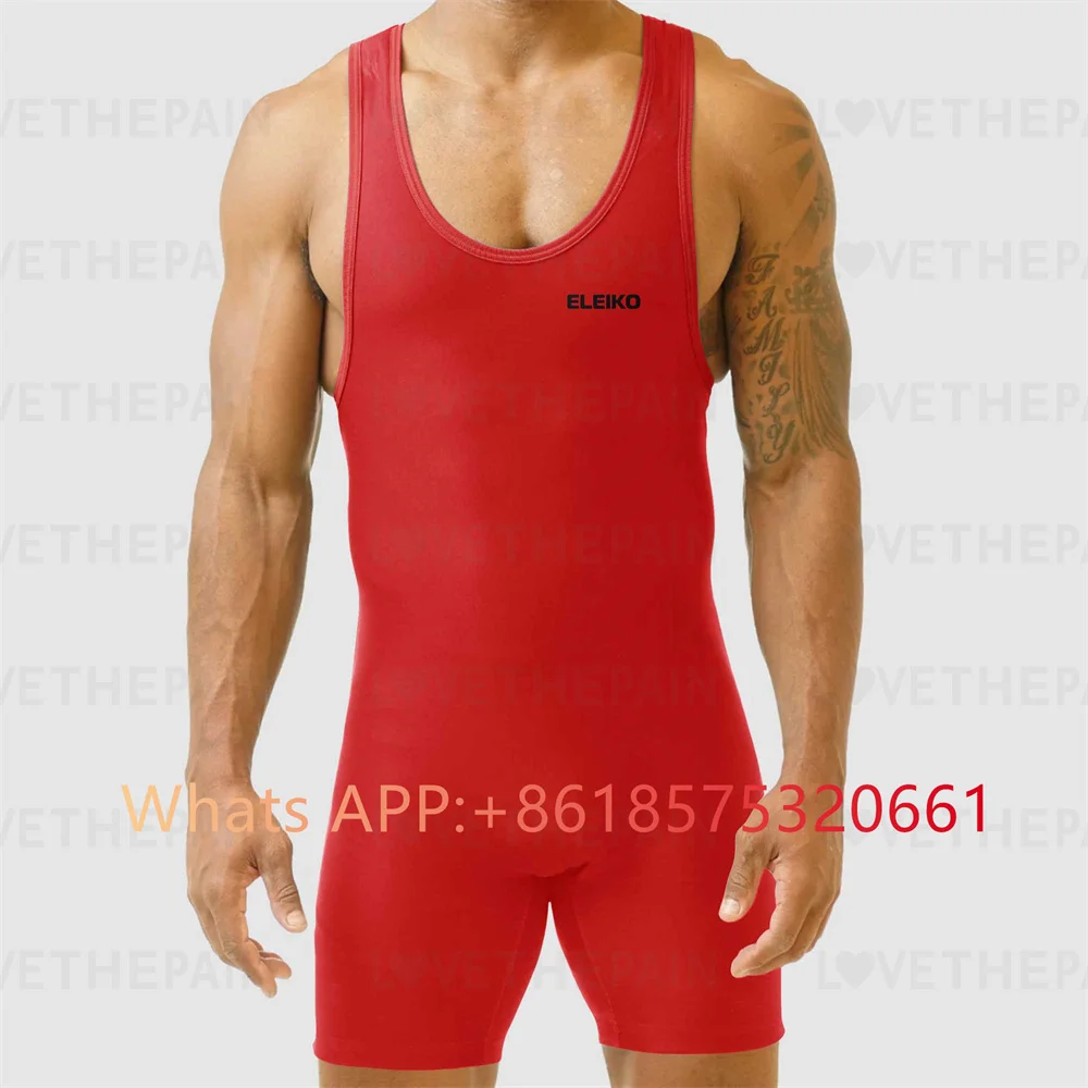 2024 Men's Wrestling Singlet S - Triathlon Cycling Kit avaliação e preço
