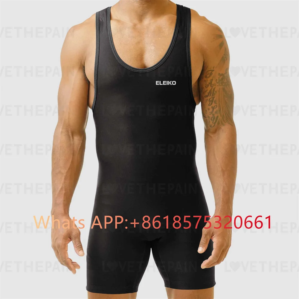 2024 Men's Wrestling Singlet S - Triathlon Cycling Kit avaliação e preço