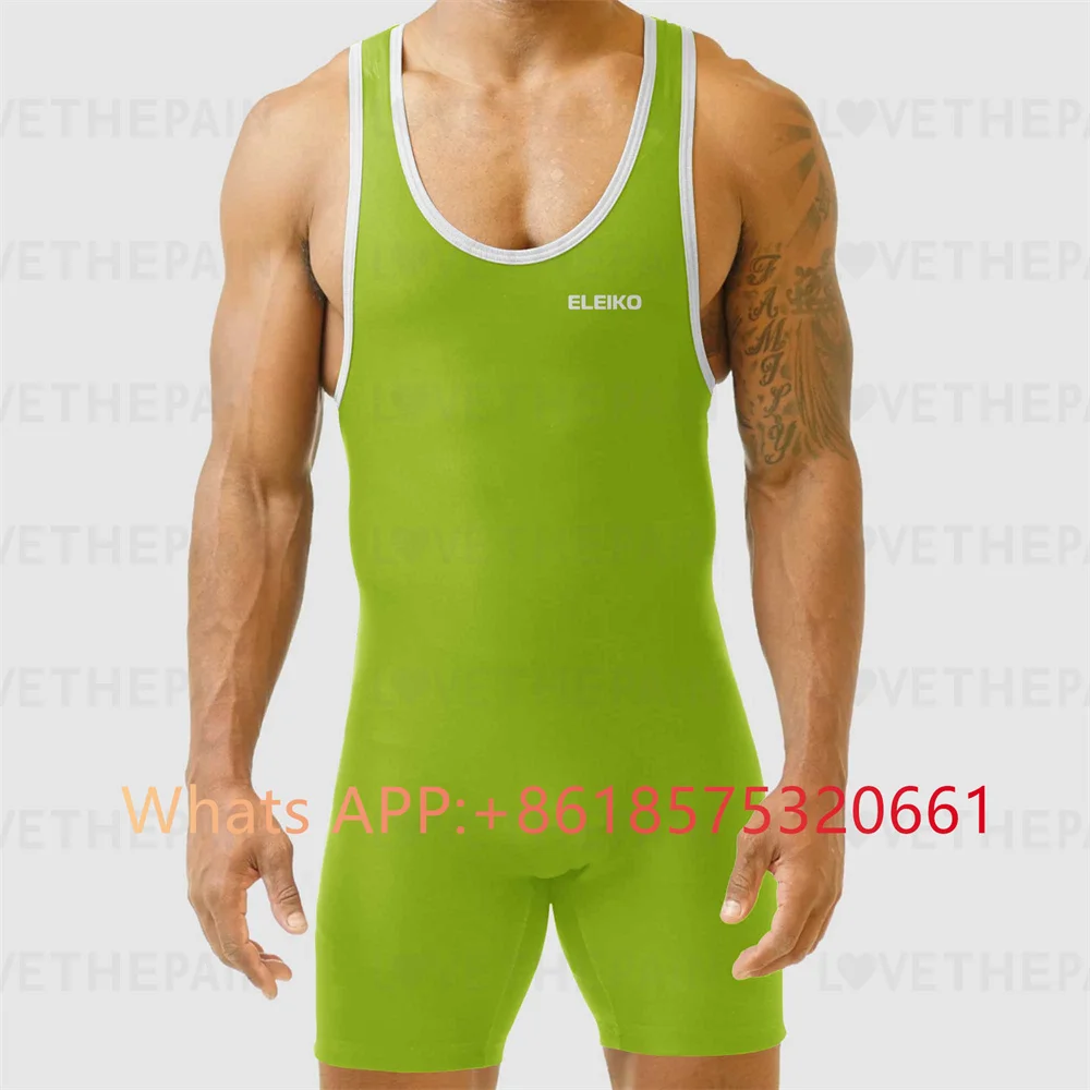 2024 Men's Wrestling Singlet S - Triathlon Cycling Kit avaliação e preço