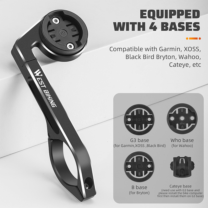 WEST BIKING Bicycle Computer L - Cycling Gear Mount avaliação e preço