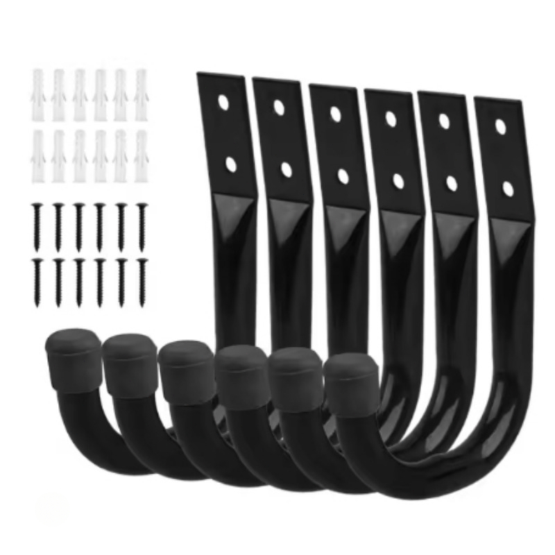 6PCS/Set Bike Wall Mount Hooks - Cycling Gear Organiser avaliação e preço