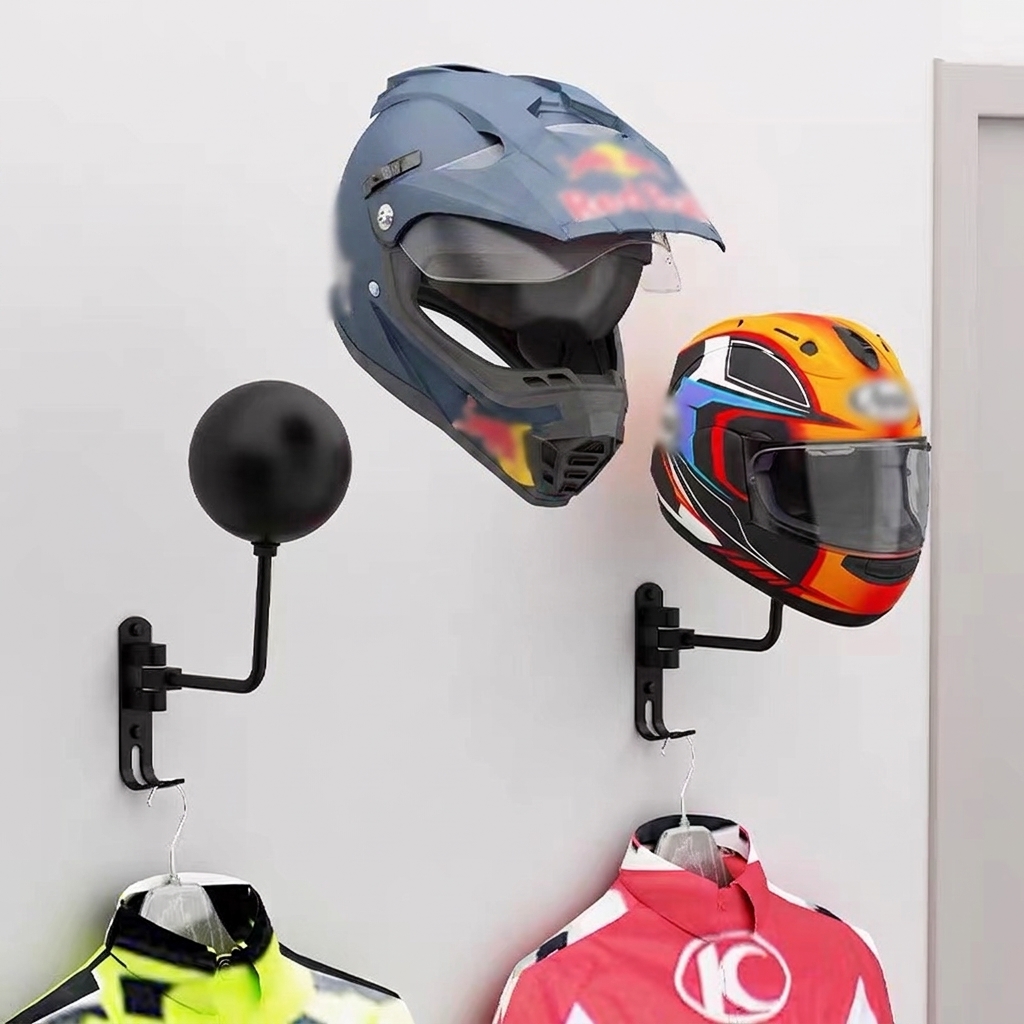 Wall Mount Motorcycle Helmet R - Cycling Gear Wall Mount avaliação e preço