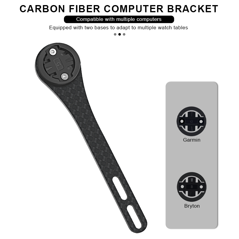 Bike Computer Holder Carbon Fi - Cycling Gear Mount avaliação e preço