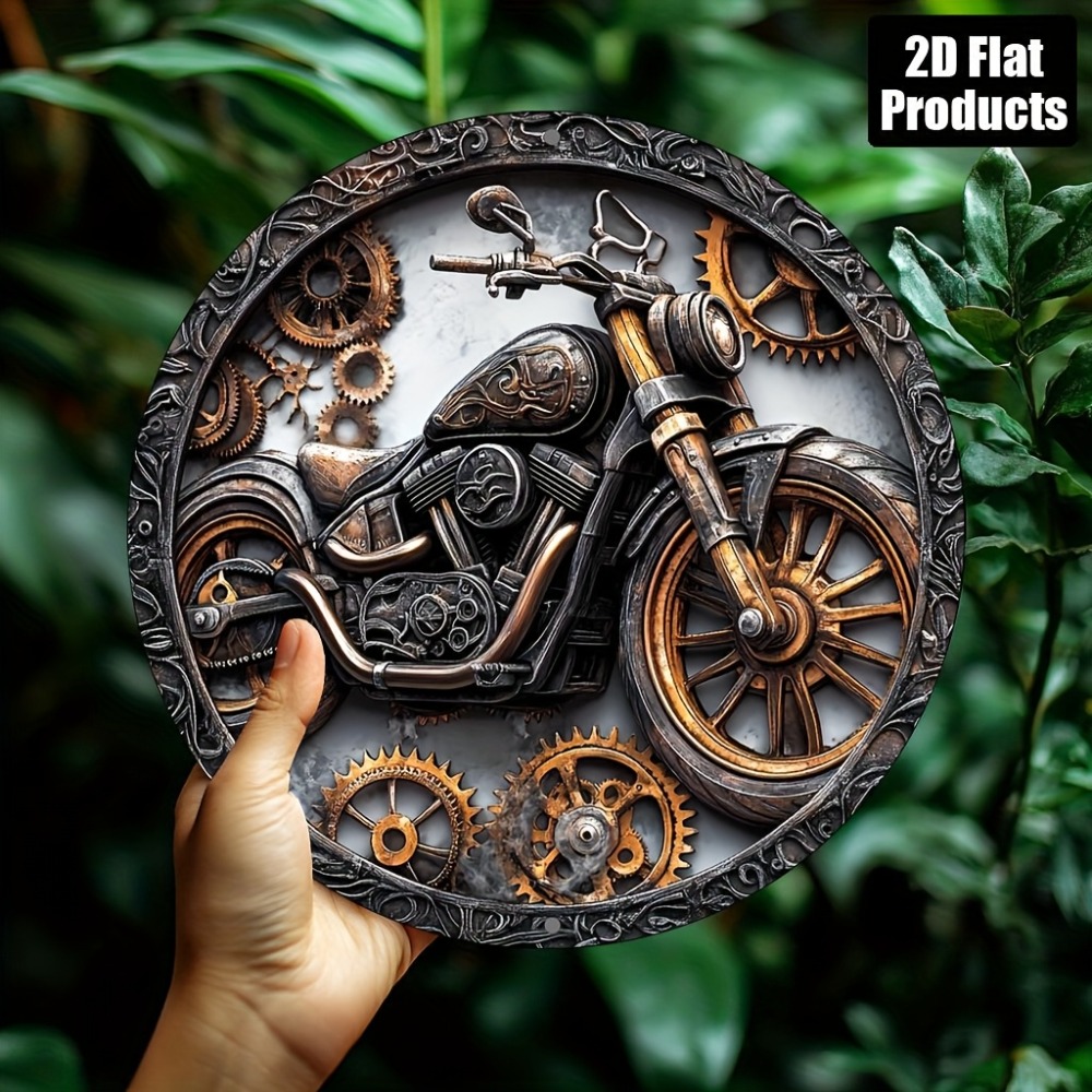 Motor cycle Vintage Metal Sign - Vintage Cycling Gear avaliação e preço