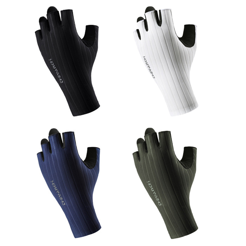 Summer Breathable Half Finger  - Cycling Gear Padding avaliação e preço