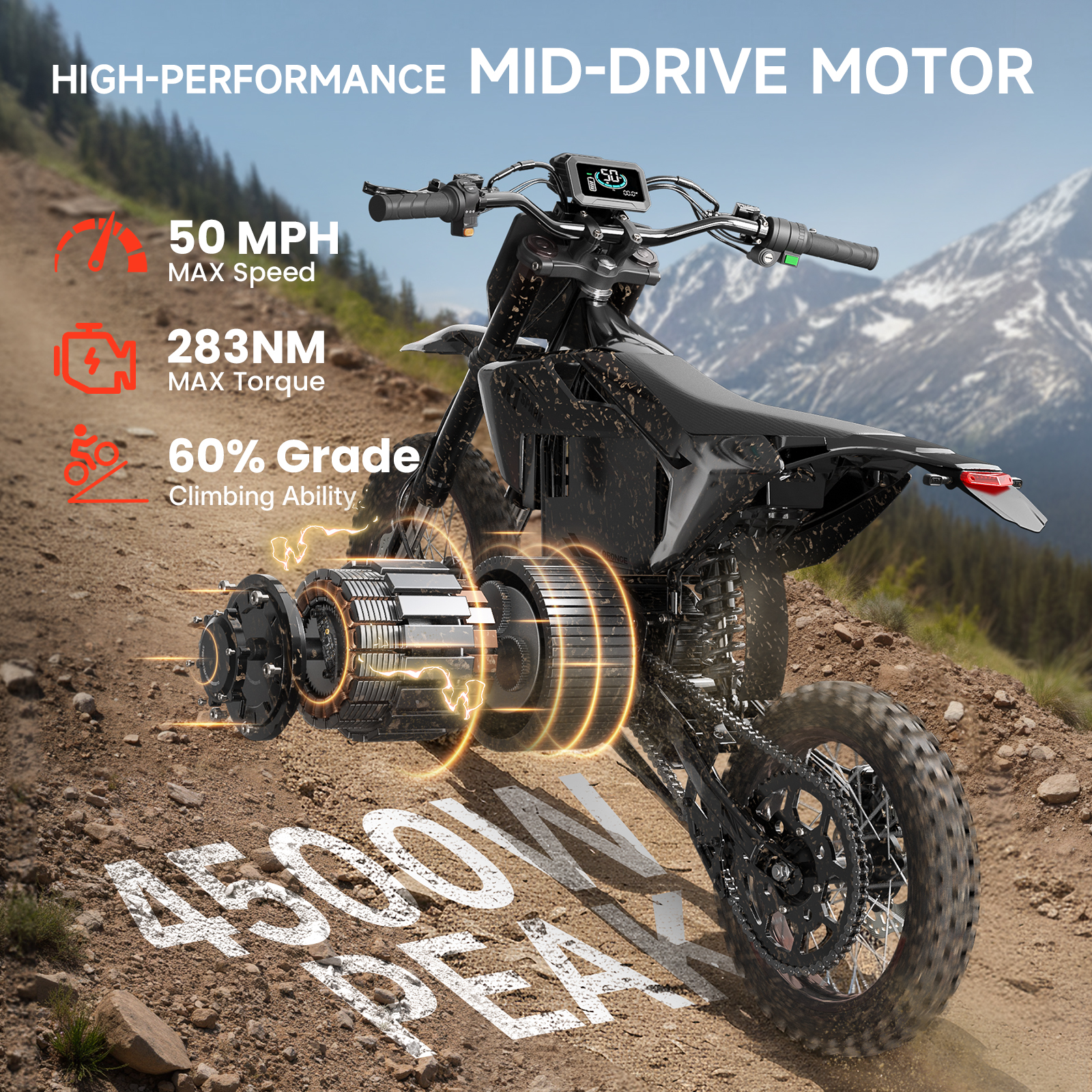 QRONGE X1 Spark Electric Dirt  - Road Bike Tire avaliação e preço