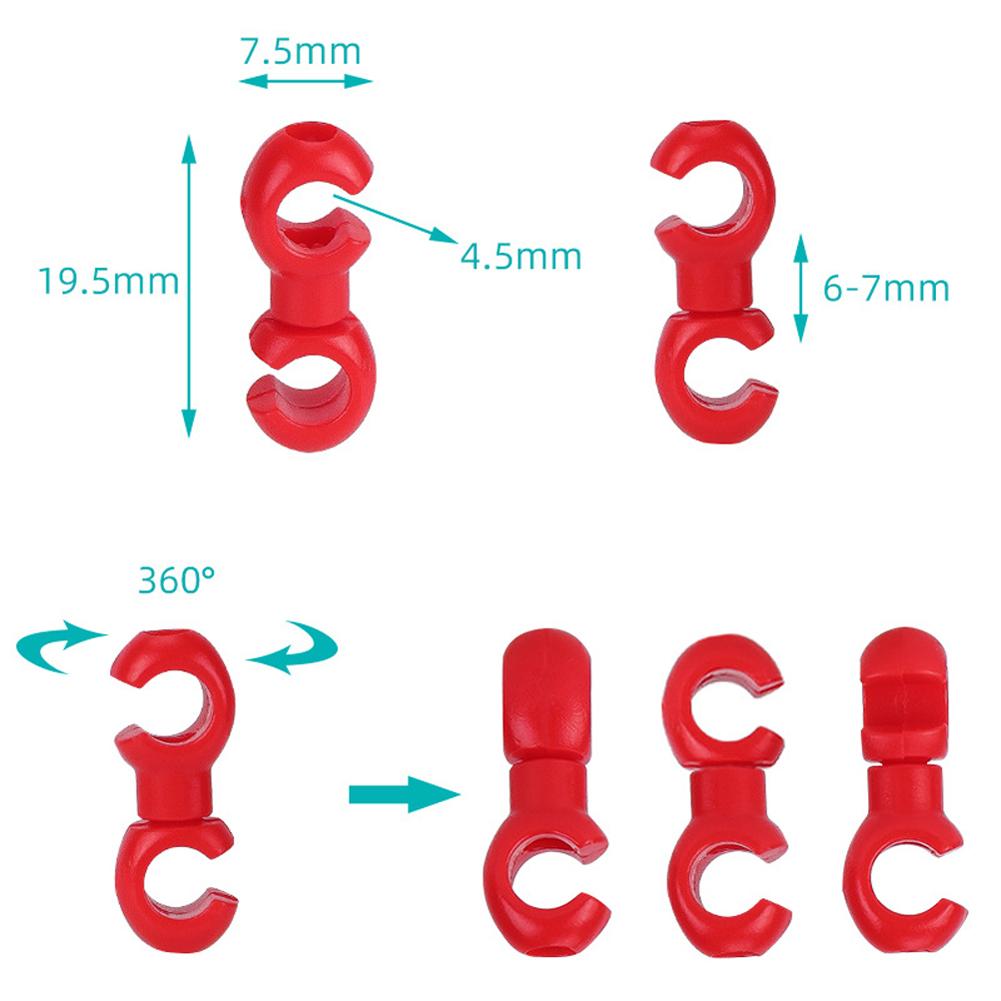 10pcs Bicycle Cable Clip Bicyc - Cycling Gear Guide avaliação e preço
