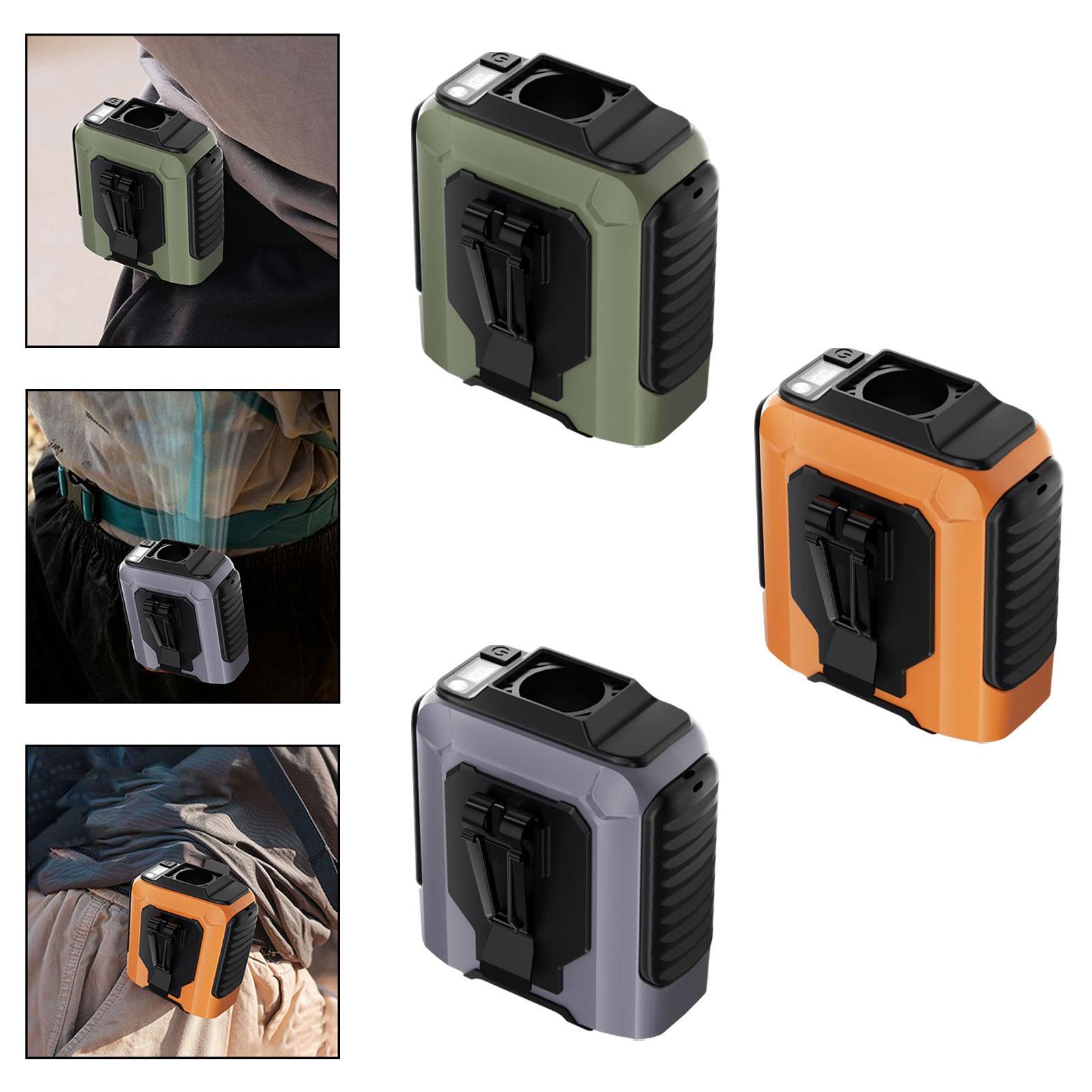 Waist Clip Fan Flashlight 100  - Cycling Hand Gear avaliação e preço