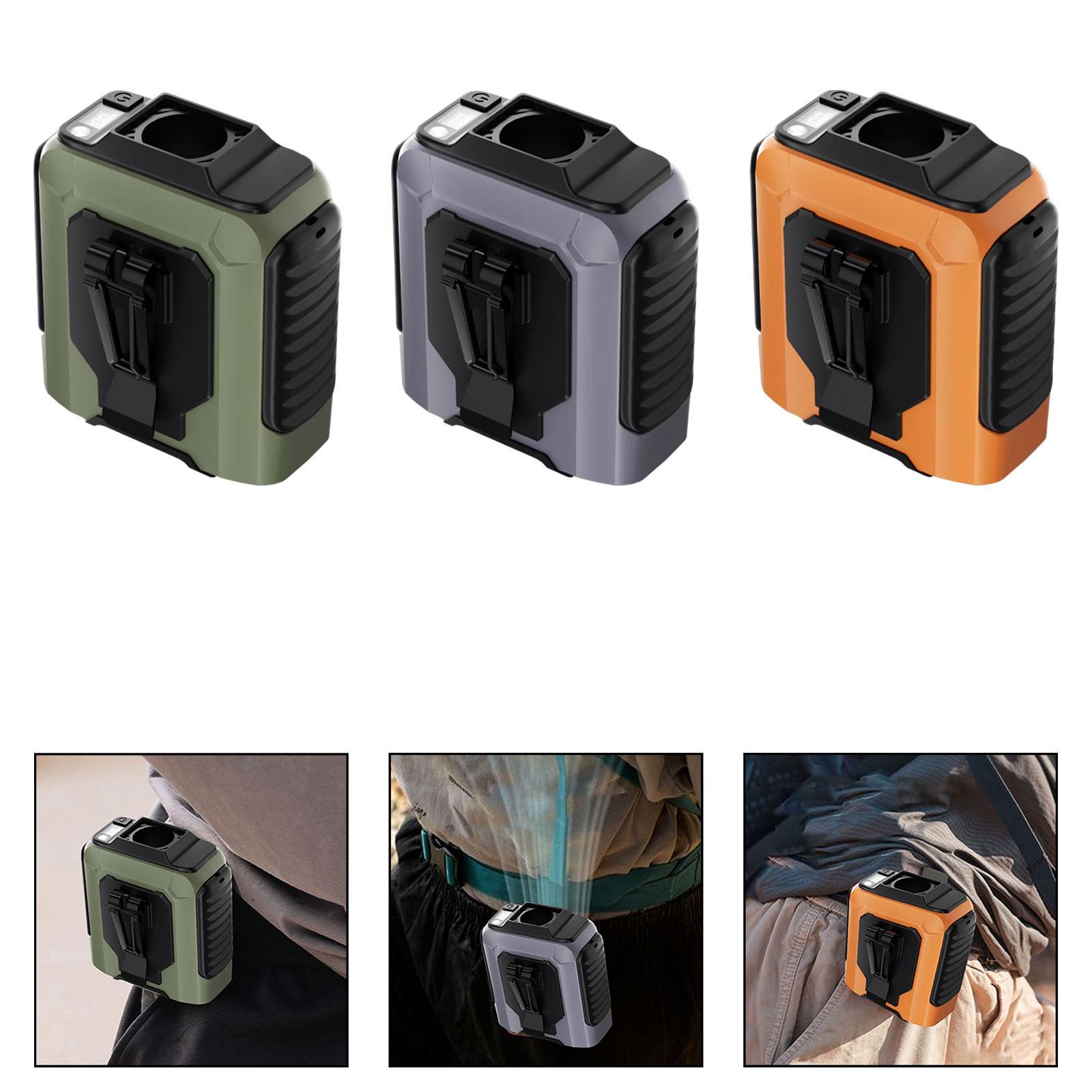 Waist Clip Fan Flashlight 100  - Cycling Hand Gear avaliação e preço