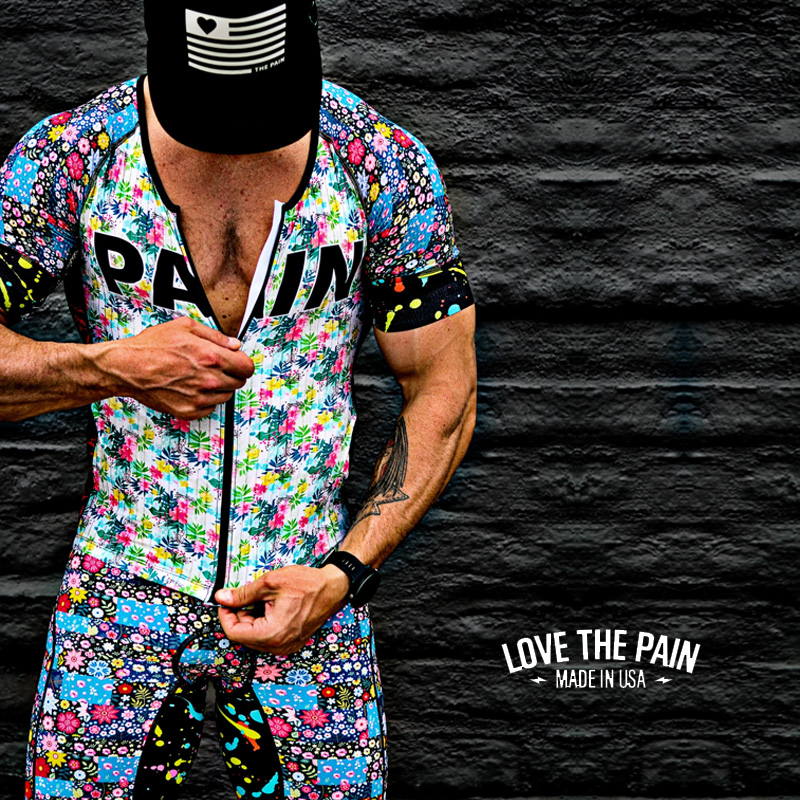 Love The Pain Man Cycling Skin - Triathlon Cycling Kit avaliação e preço