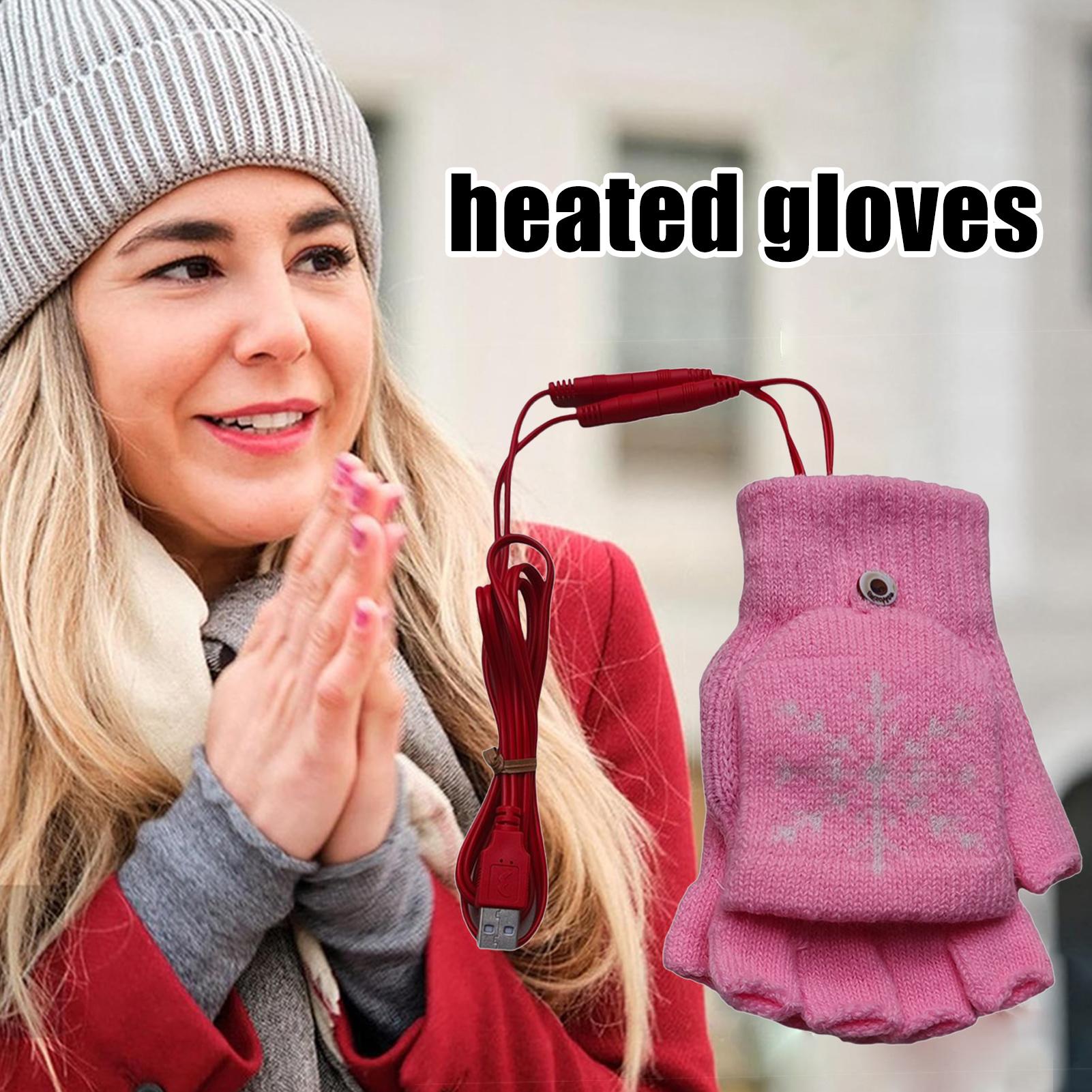 Heated Gloves Fingerless USB H - Cycling Hand Gear avaliação e preço