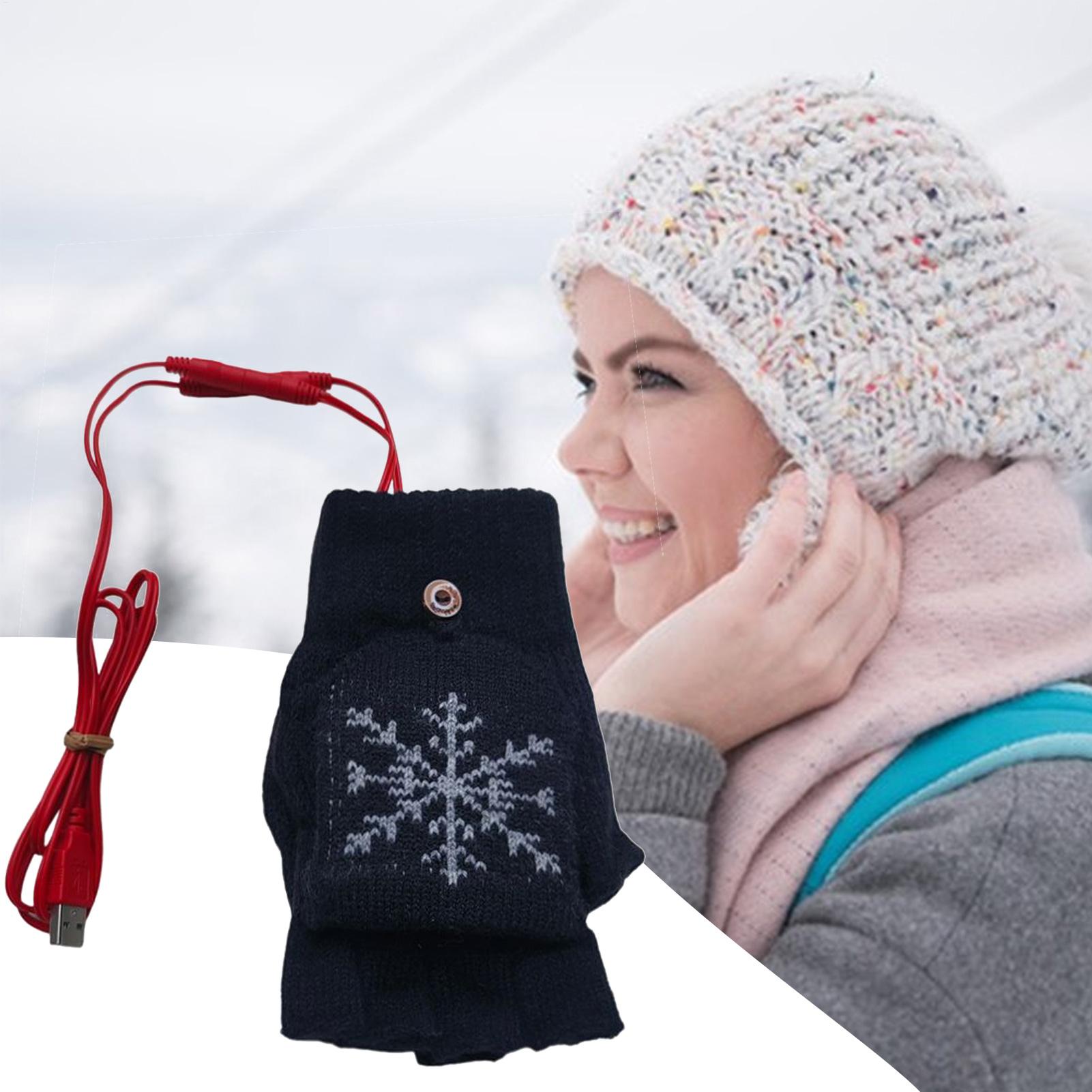 Heated Gloves Fingerless USB H - Cycling Hand Gear avaliação e preço