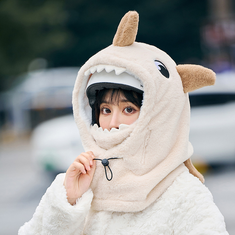 Fleece Shark Balaclava Mask Ha - Cycling Gear To Keep You Warm avaliação e preço