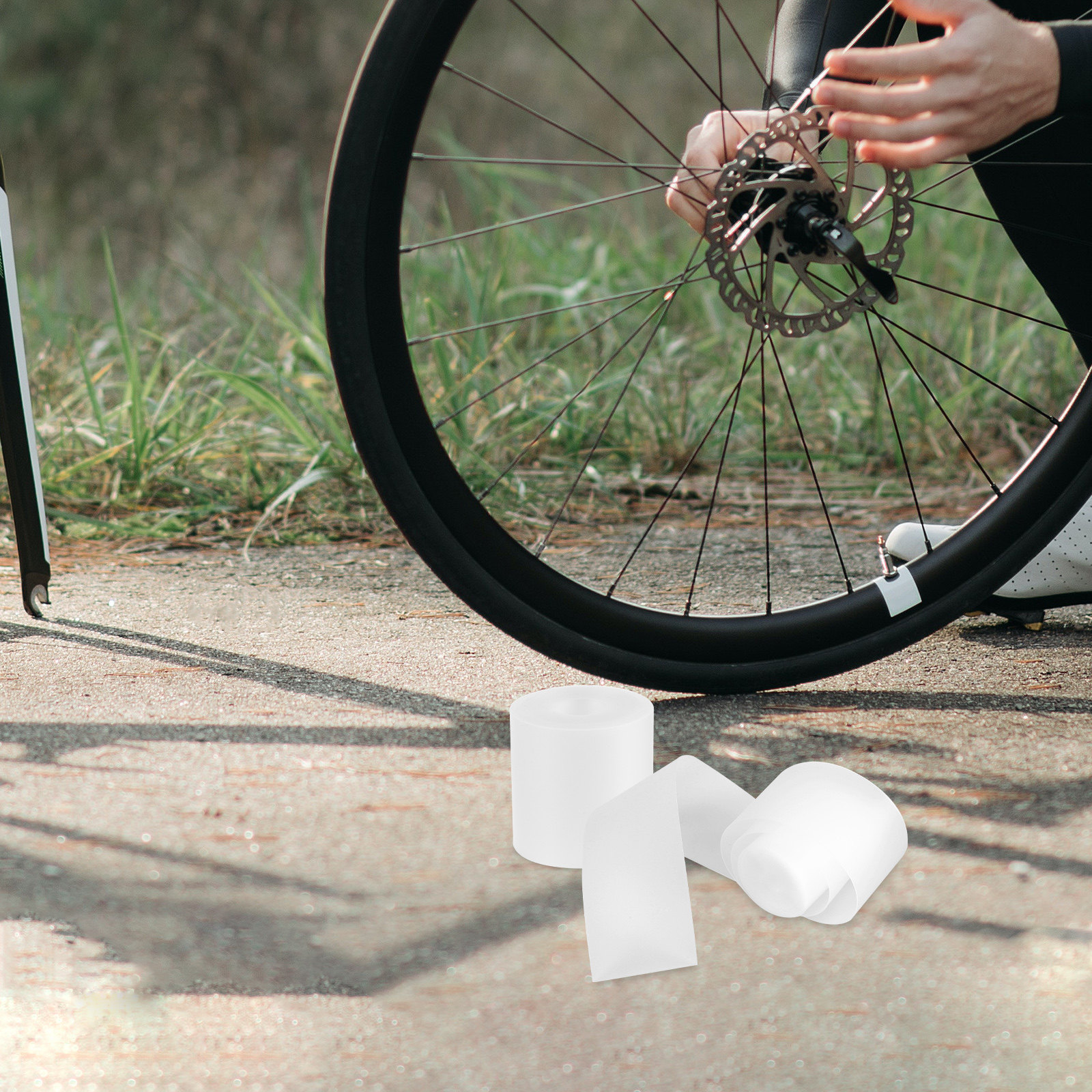2 Rolls Bike Tire Liner Rim Pr - Road Bike Tire avaliação e preço