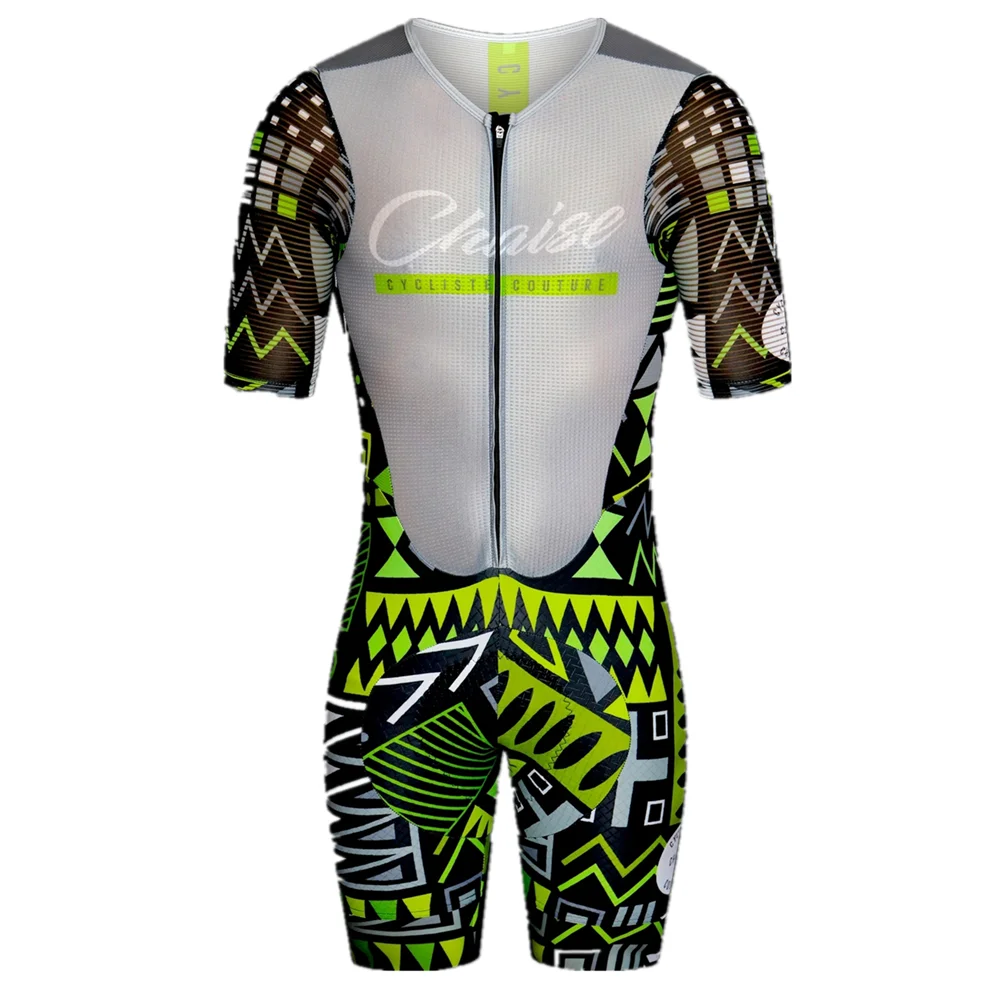 Chaise Men skinsuit uci sports - Triathlon Cycling Kit avaliação e preço