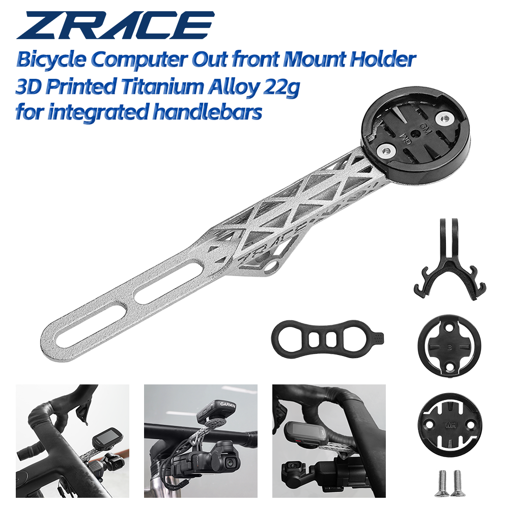 ZRACE 3D Printed Titanium Bike - Cycling Gear Mount avaliação e preço