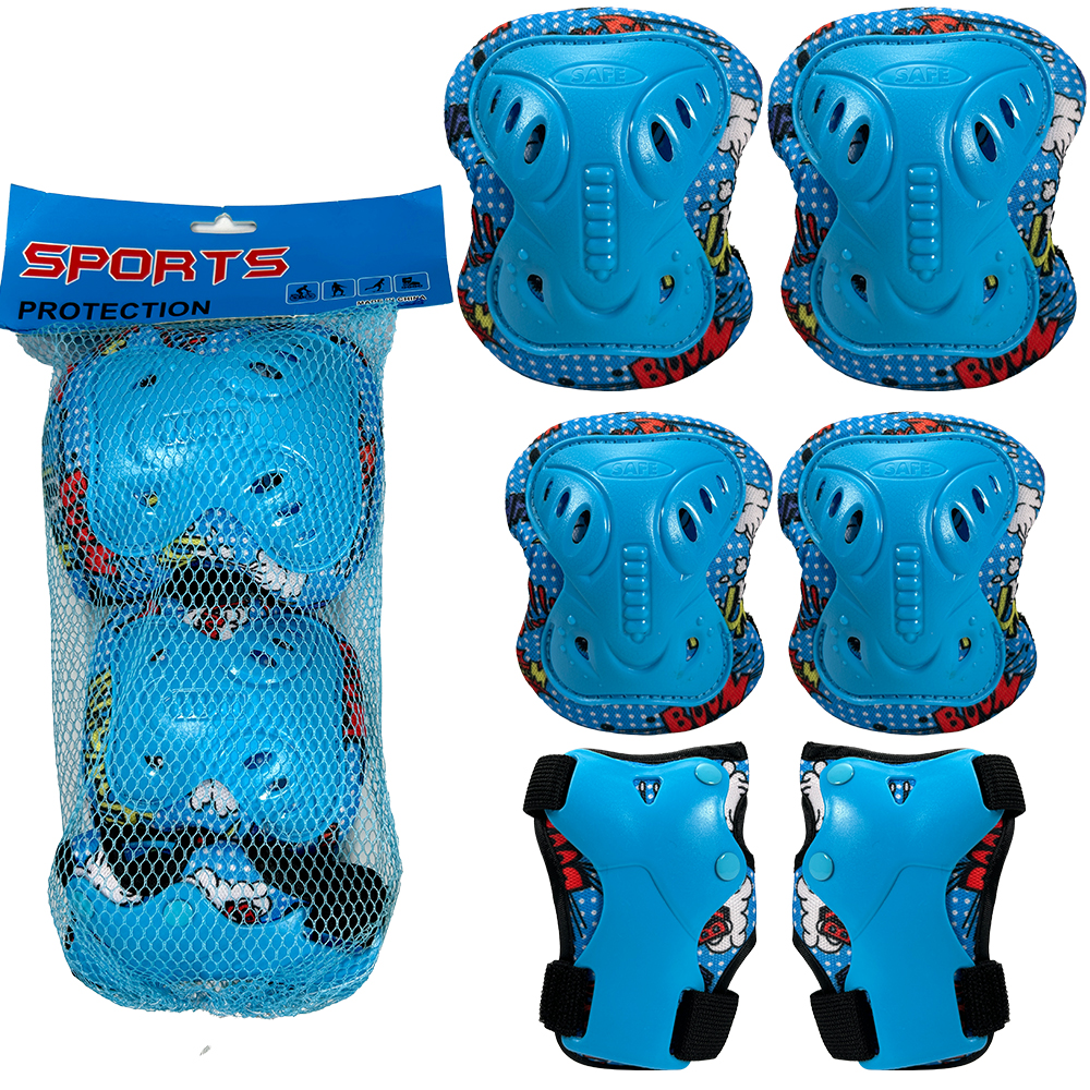6 in 1 Protective Gear Set, In - Cycling Gear Padding avaliação e preço